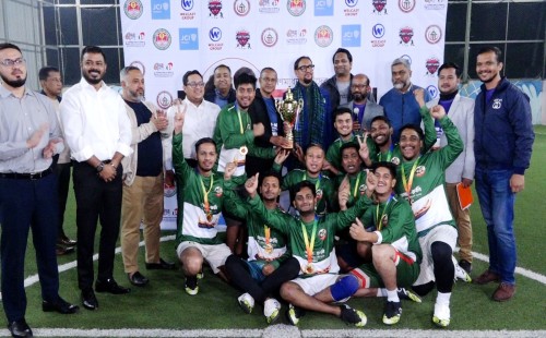 সাগর-রুনি স্মৃতি ফুটবল টুর্নামেন্ট: চ্যাম্পিয়ন টিম সাঙ্গু, রানার্স আপ টিম মাতামুহুরী